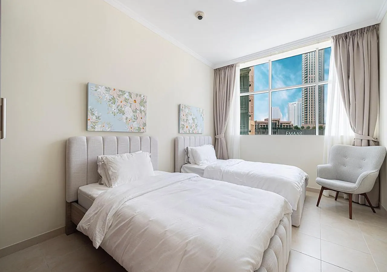 Lux 2Bd In Heart Of Downtown, 2 Mins Walk To Dubai Mall - Burj Al Nujoom
